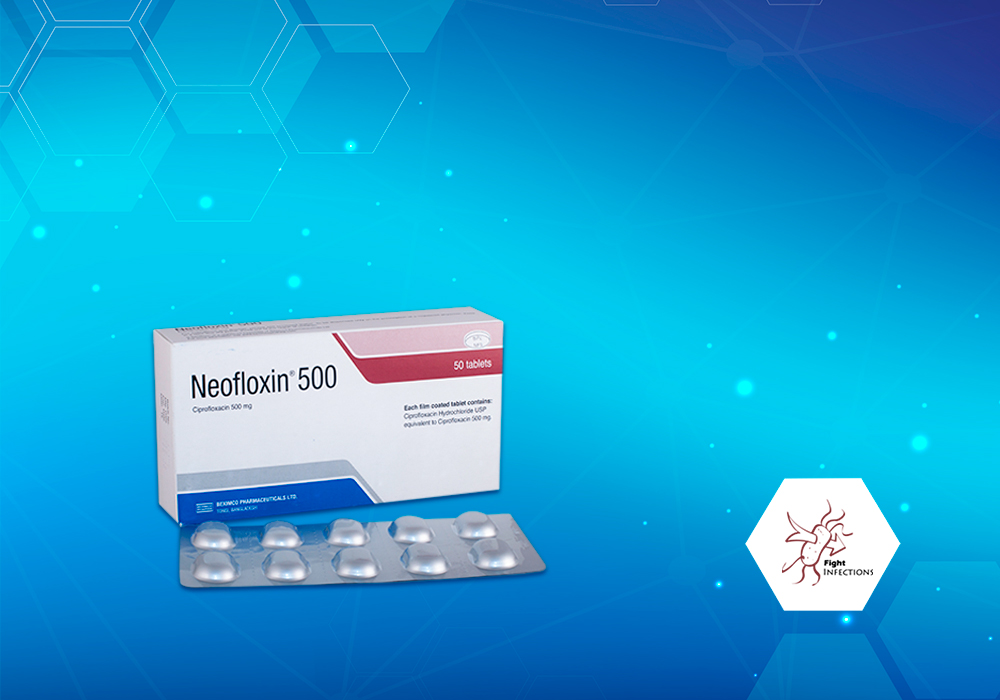 Picture of Neofloxin 500 Tablet